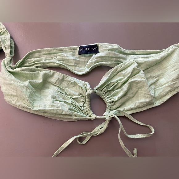 Bikini cold shoulder Angel sleeves L - Picture 3 of 6